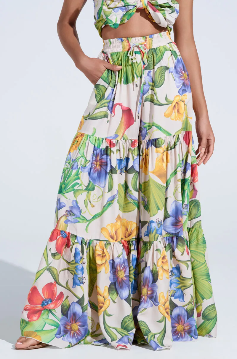 INTO THE GARDEN PALAZZO PANT sold by AKIRA product image thumbnail 2