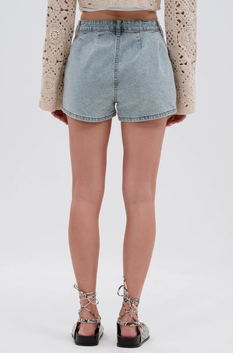 FIRE HOT DENIM SHORT sold by AKIRA product image thumbnail 5