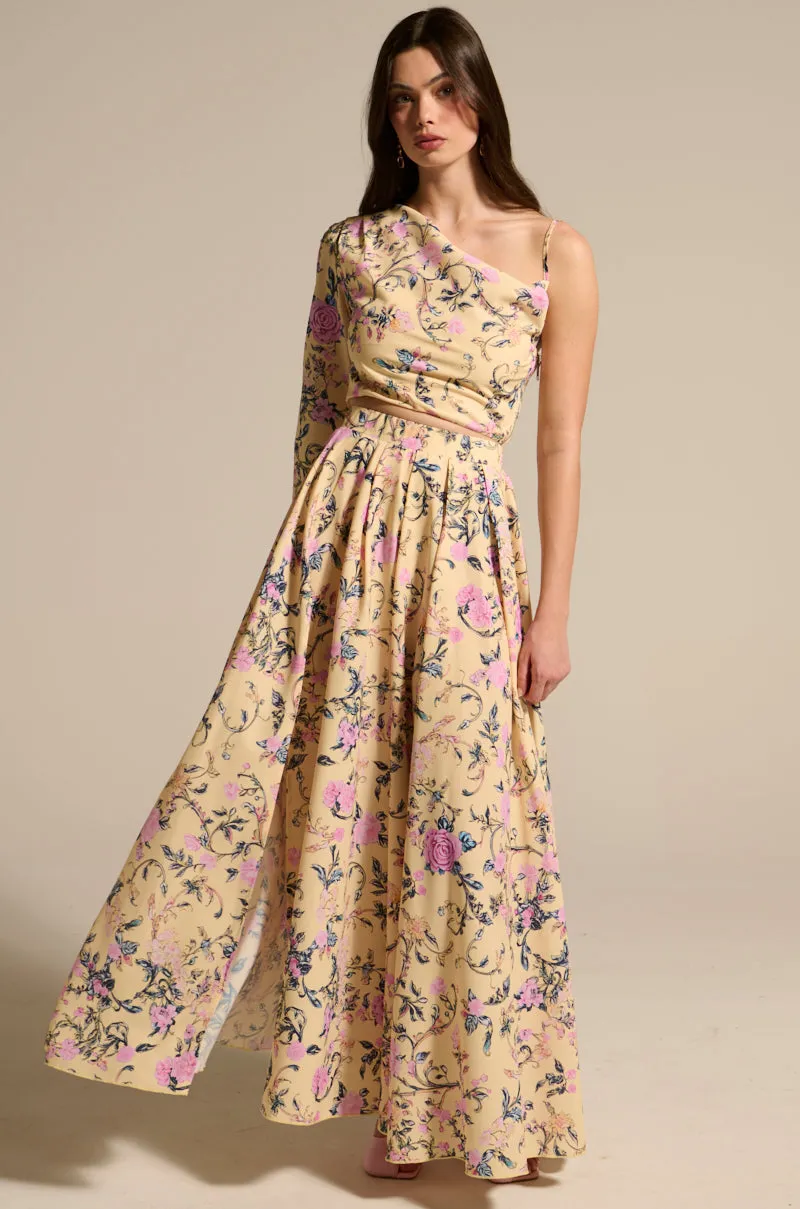 JOAN MAXI SKIRT sold by AKIRA