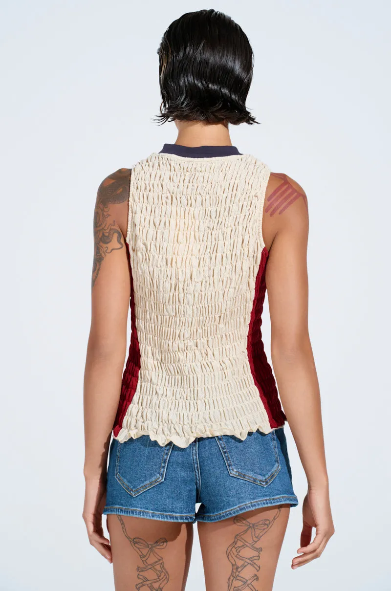 ADDICTED RUCHED JERSEY TOP sold by AKIRA product image thumbnail 5