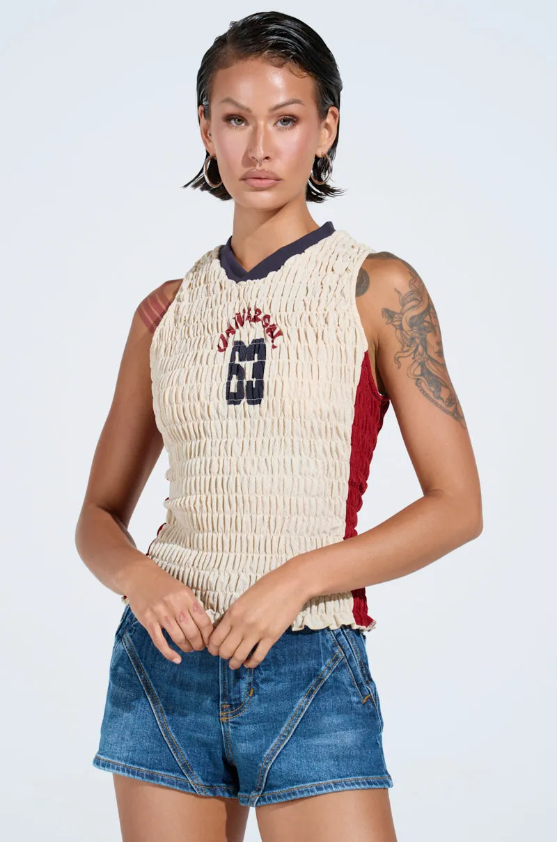 ADDICTED RUCHED JERSEY TOP sold by AKIRA product image thumbnail 3