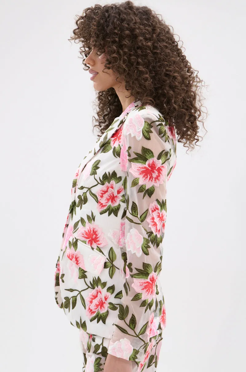 BLOSSOM LACE BLAZER sold by AKIRA product image thumbnail 3