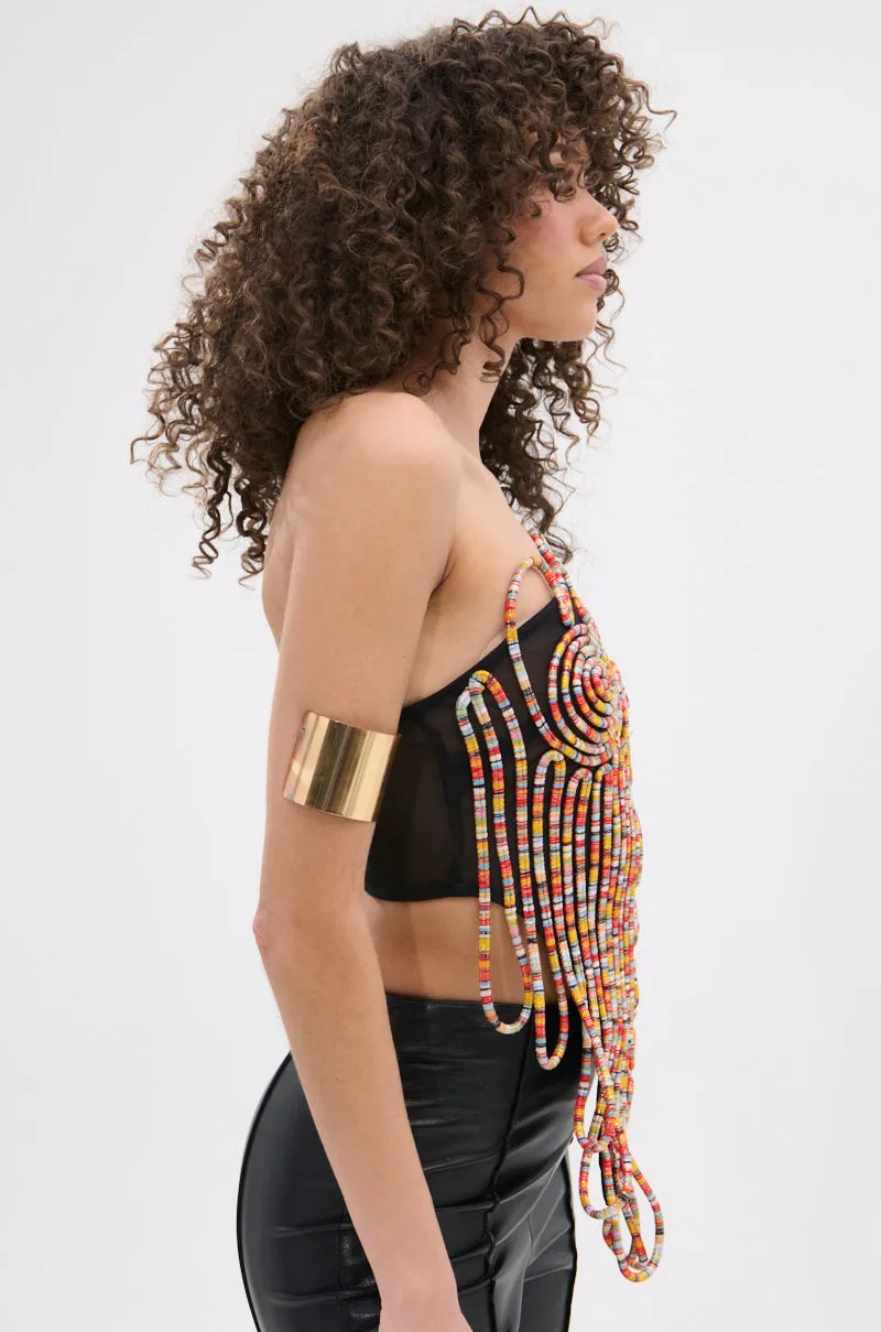 ROUND AND ROUND ASYMMETRIC SLEEVELESS TOP sold by AKIRA product image thumbnail 5