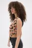 ROUND AND ROUND ASYMMETRIC SLEEVELESS TOP sold by AKIRA