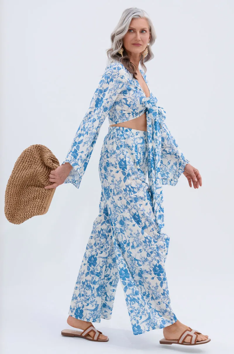 DOLLED UP PALAZZO PANT sold by AKIRA product image thumbnail 3