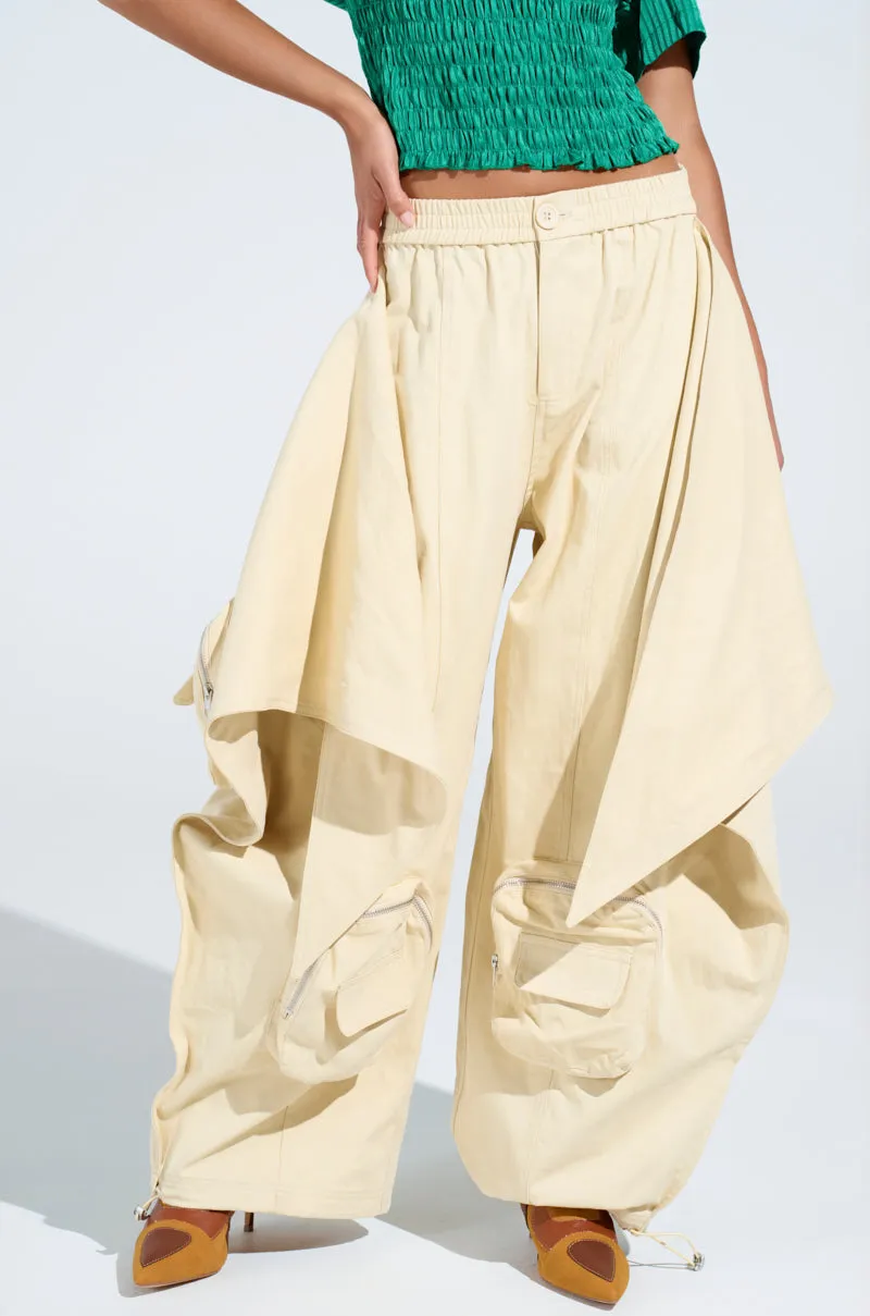 DO THE MOST TIE FRONT PANT sold by AKIRA product image thumbnail 4