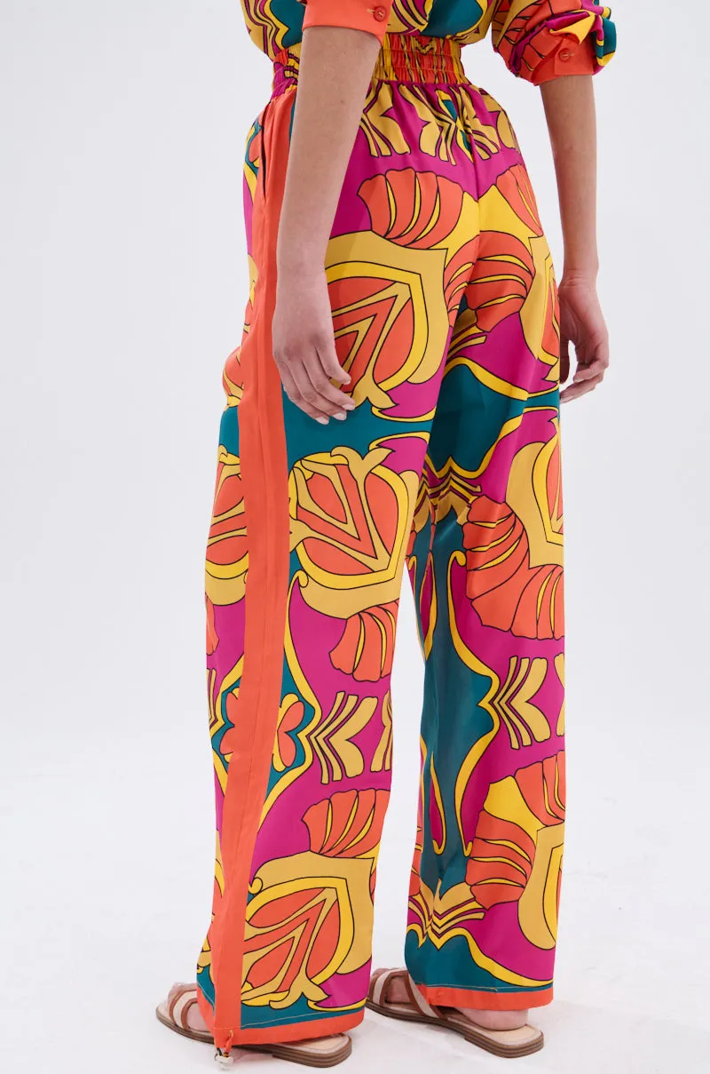 TROPICAL DREAMS WIDE LEG PANT sold by AKIRA product image thumbnail 5
