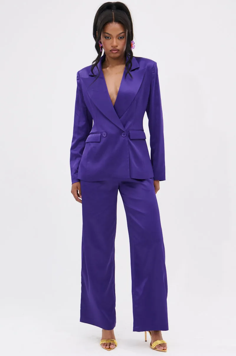 SAY YOU LOVE ME SATIN TROUSER sold by AKIRA product image thumbnail 5