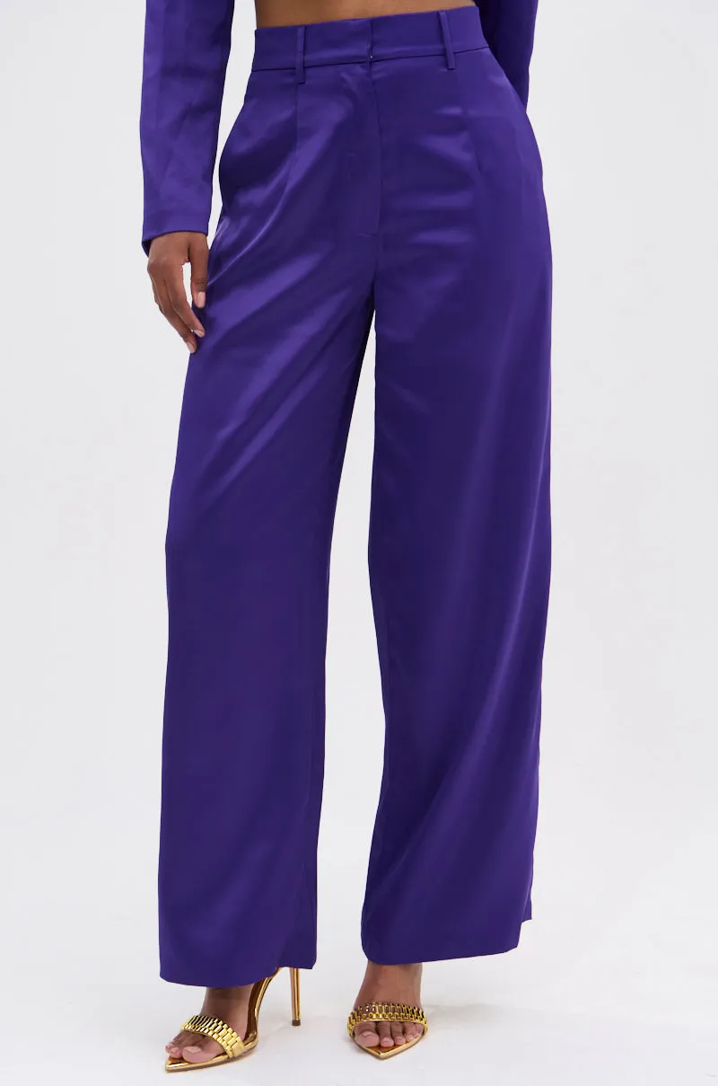 SAY YOU LOVE ME SATIN TROUSER sold by AKIRA product image thumbnail 2