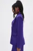 SAY YOU LOVE ME SATIN BLAZER sold by AKIRA