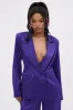 SAY YOU LOVE ME SATIN BLAZER sold by AKIRA