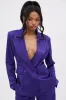 SAY YOU LOVE ME SATIN BLAZER sold by AKIRA