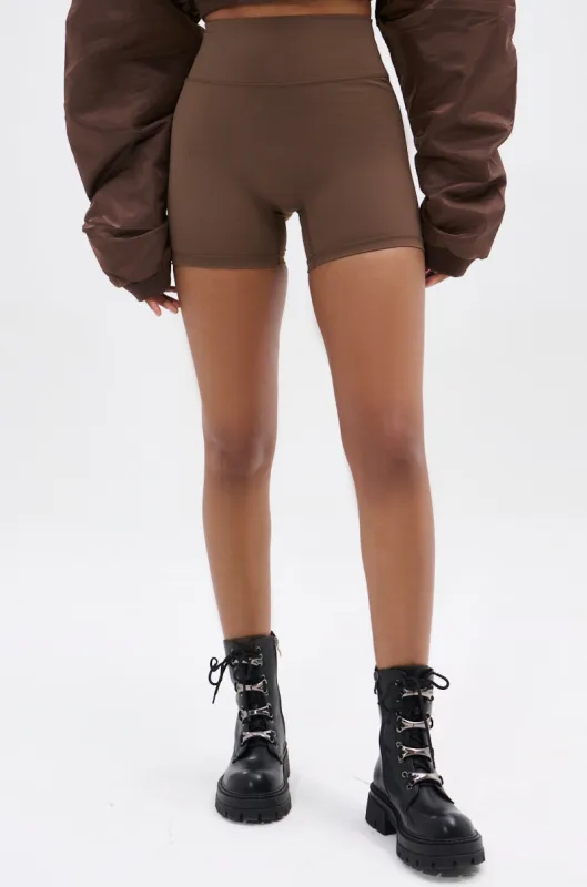 STRETCH IT OUT BIKER SHORT sold by AKIRA