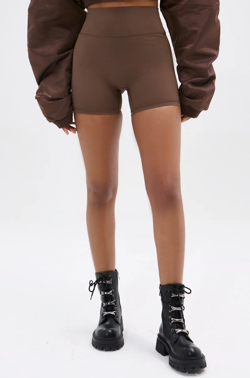 STRETCH IT OUT BIKER SHORT sold by AKIRA