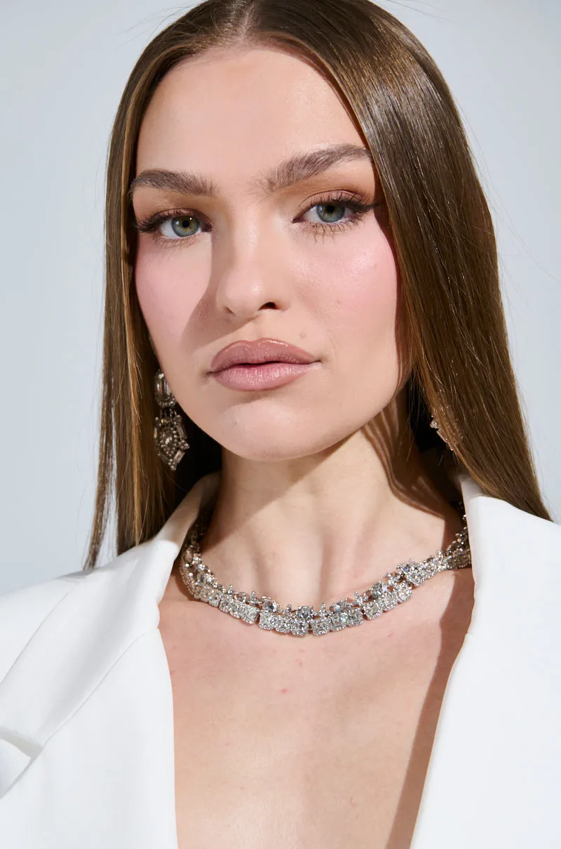 BLING RING NECKLACE IN SILVER sold by AKIRA product image thumbnail 2