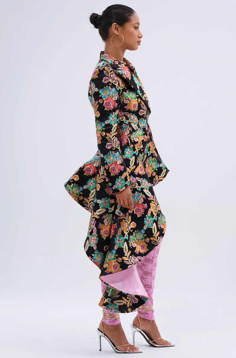 STEPPING OUT ASYMMETRICAL BLAZER sold by AKIRA product image thumbnail 4