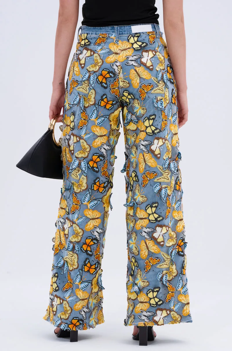 BUTTERFLY RELAXED DENIM sold by AKIRA product image thumbnail 4