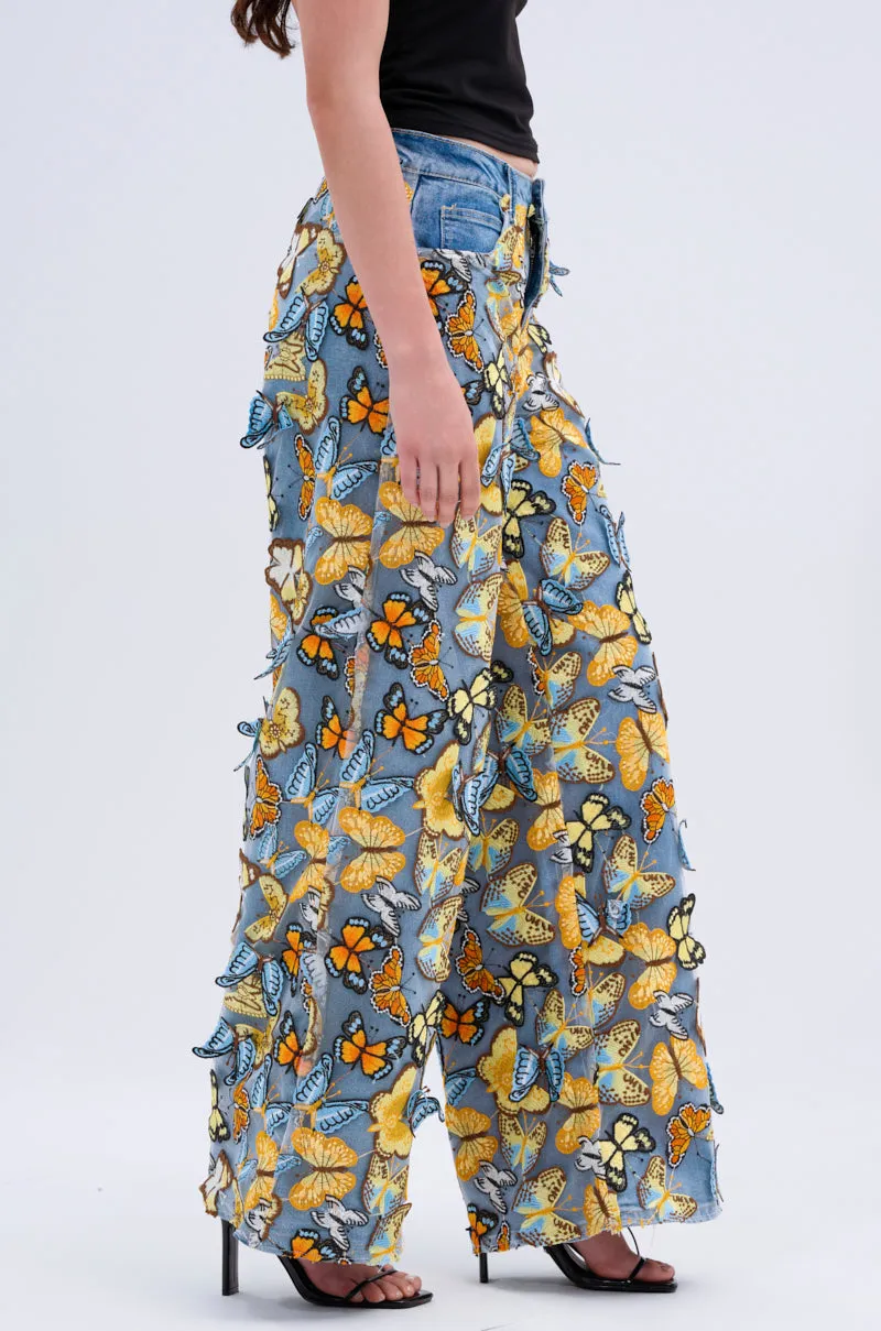 BUTTERFLY RELAXED DENIM sold by AKIRA product image thumbnail 3