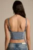 THE BEST ONE YET DENIM CORSET sold by AKIRA