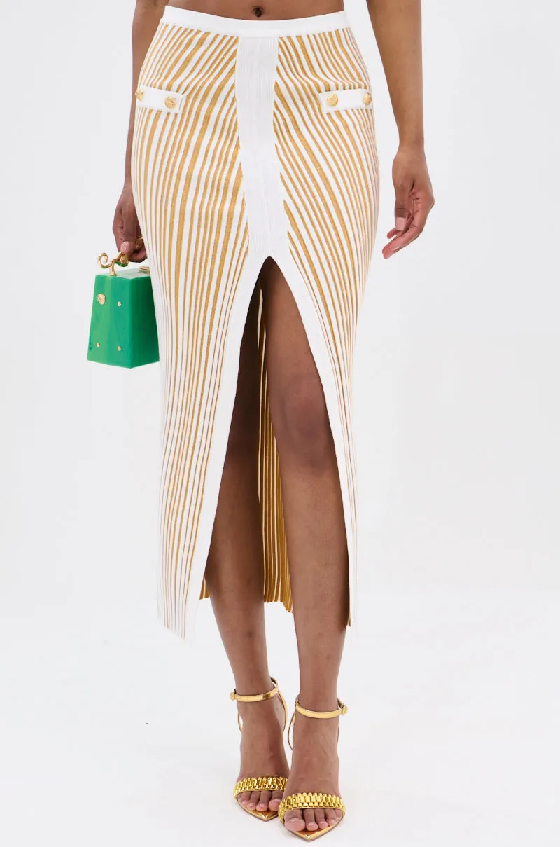 LIFE IS GOOD MAXI SKIRT sold by AKIRA product image thumbnail 3