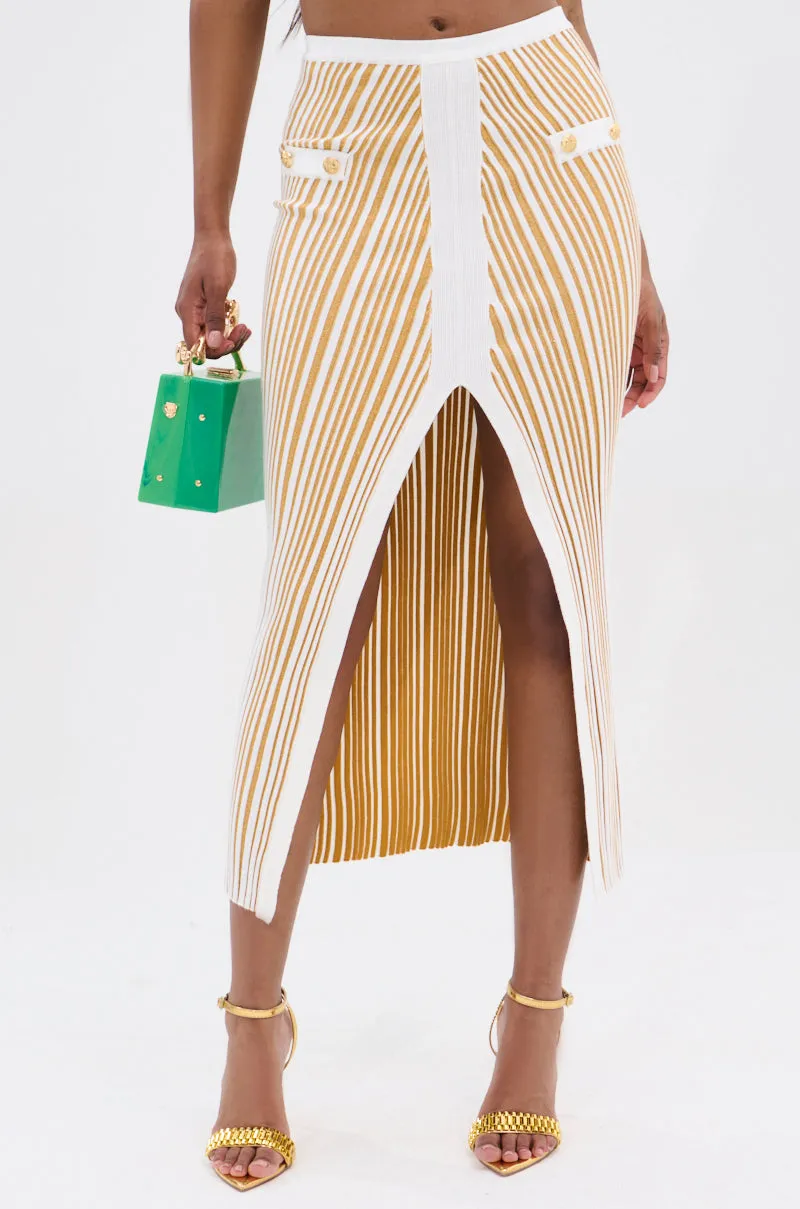 LIFE IS GOOD MAXI SKIRT sold by AKIRA product image thumbnail 2