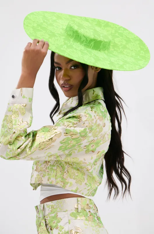 IN THE GARDEN CLIP ON HAT sold by AKIRA