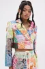 MIXED FEELINGS BROCADE BLAZER sold by AKIRA