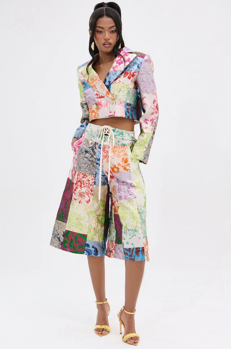 MIXED FEELINGS BROCADE BLAZER sold by AKIRA product image thumbnail 5
