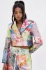 MIXED FEELINGS BROCADE BLAZER sold by AKIRA