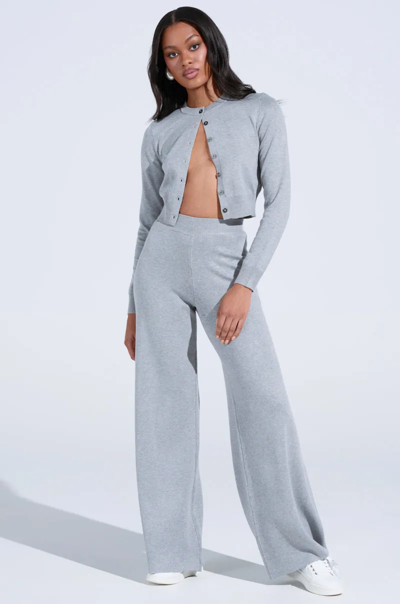 COZY LUXE CREW NECK CARDIGAN sold by AKIRA product image thumbnail 5