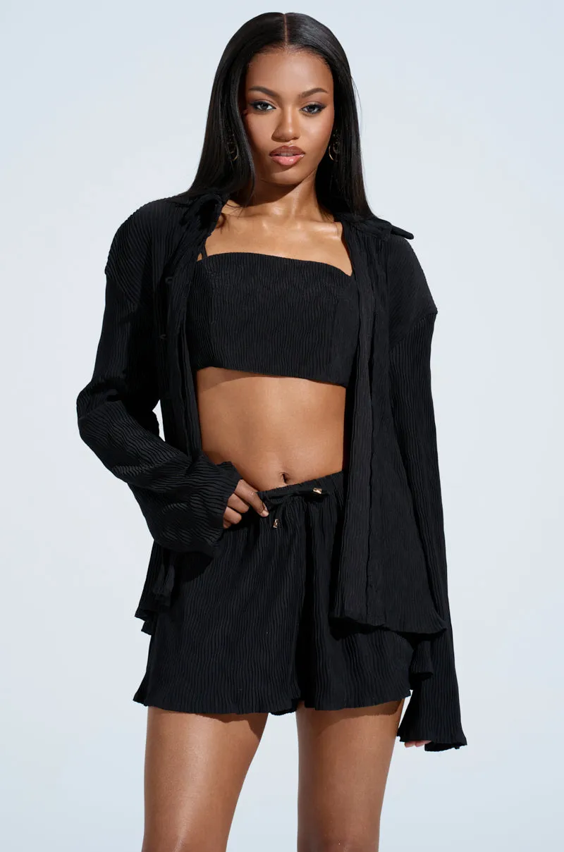 GET UP BUTTON DOWN TOP sold by AKIRA product image thumbnail 2