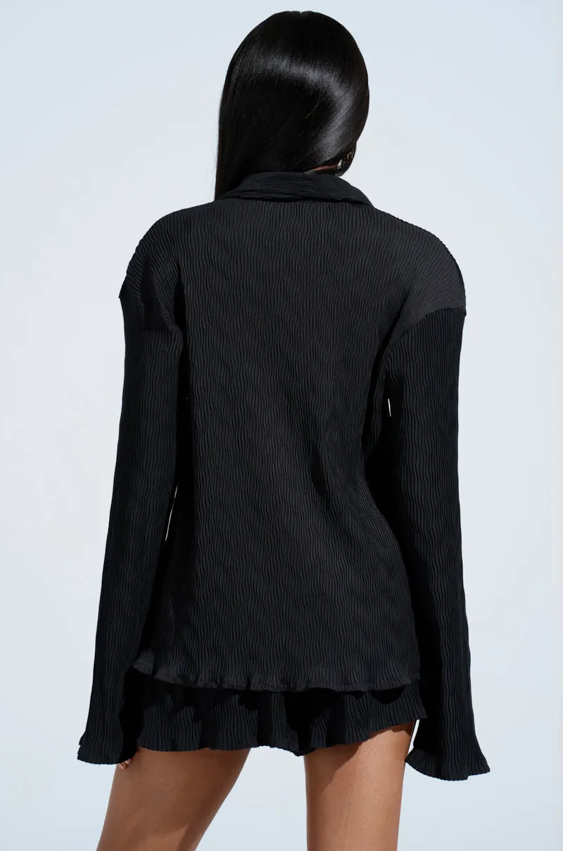GET UP BUTTON DOWN TOP sold by AKIRA product image thumbnail 5