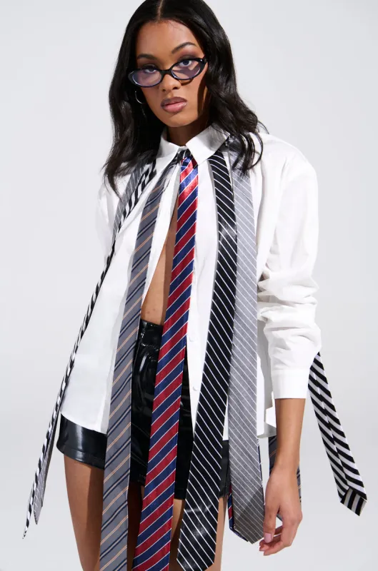 OH J SPECIAL TIE TOP sold by AKIRA