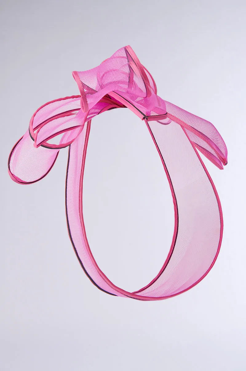 TO THE RACES FASCINATOR IN PINK sold by AKIRA product image thumbnail 4