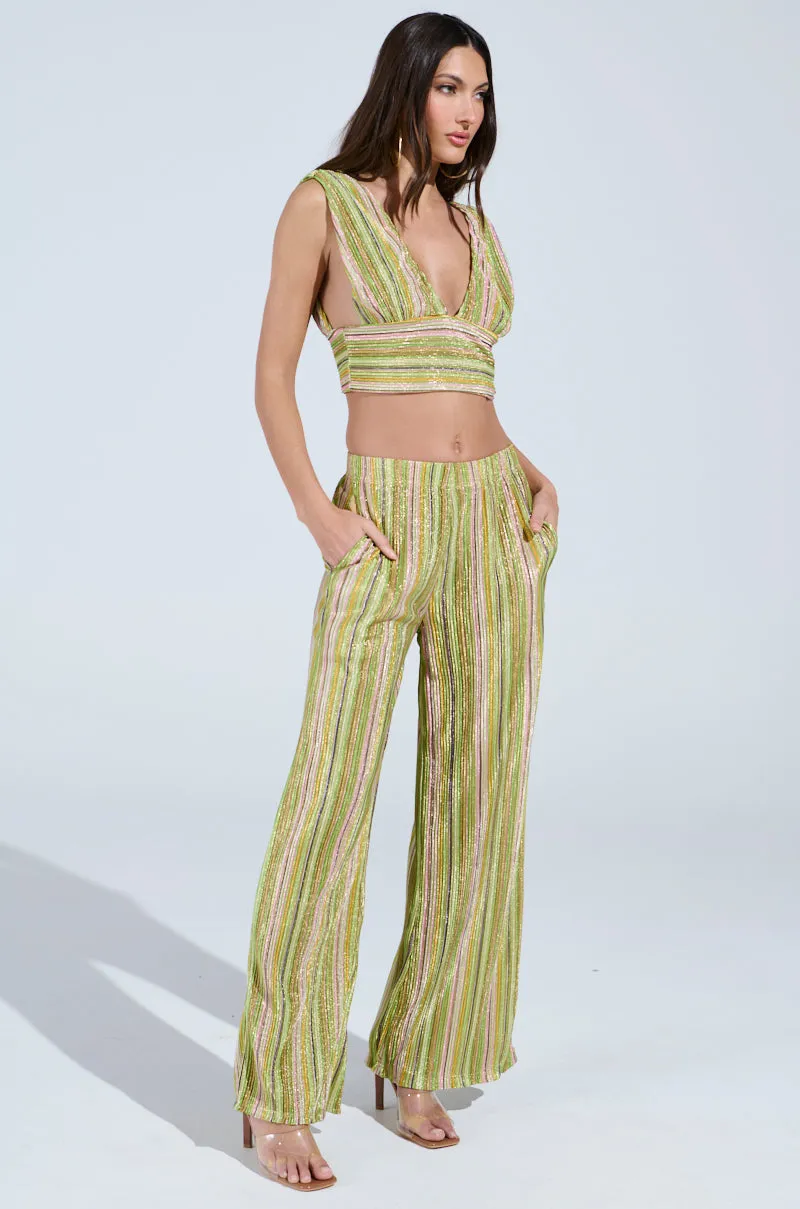 MIXED EMOTIONS PALAZZO PANT sold by AKIRA product image thumbnail 5