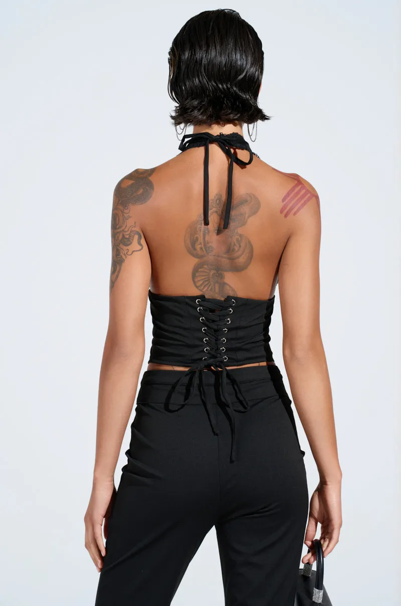 FEELING EXTRA CORSET TOP sold by AKIRA product image thumbnail 5