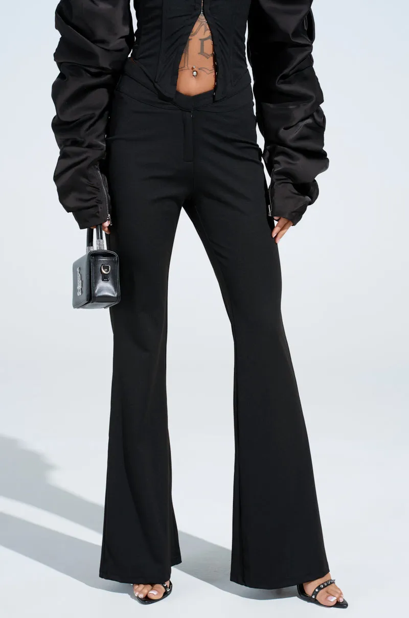 FEELING EXTRA FLARE PANT sold by AKIRA product image thumbnail 2