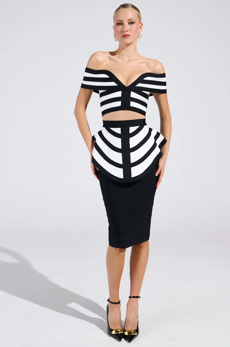 WAITING FOR YOU STRIPE BLOUSE sold by AKIRA product image thumbnail 5