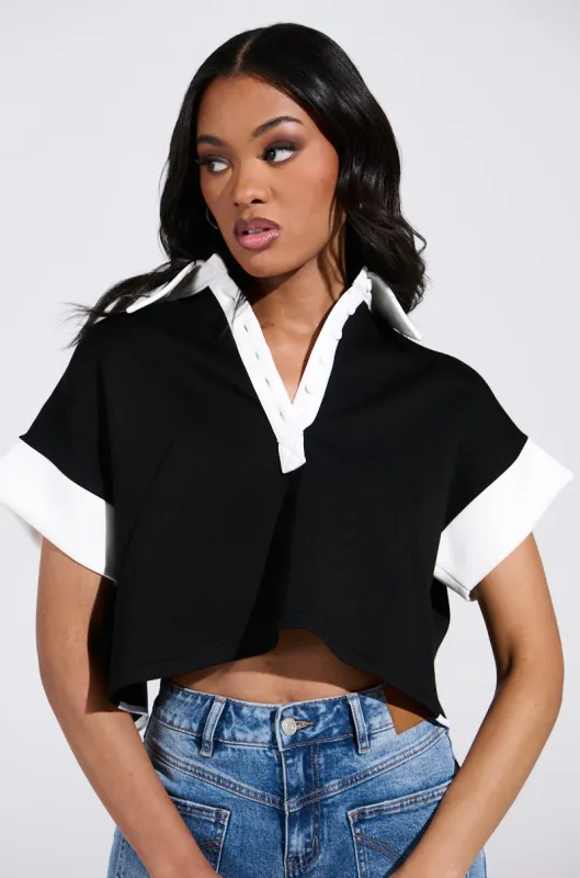 NOTHING TO SEE BLOUSE sold by AKIRA