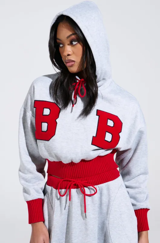 B-VARSITY HOODIE sold by AKIRA