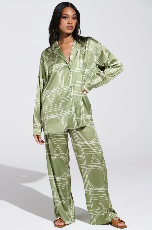 MIXED FEELINGS PALAZZO PANT sold by AKIRA