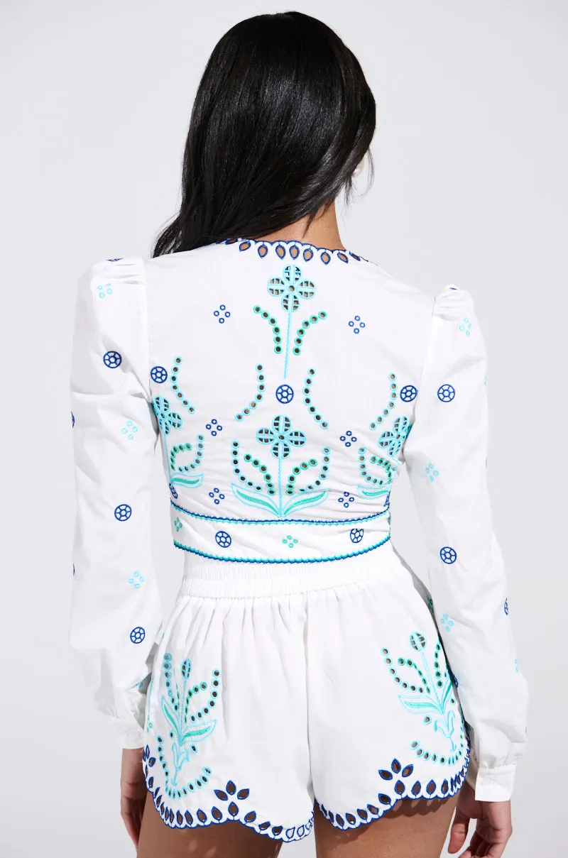 SUNSHINE GIRL TIE FRONT TOP sold by AKIRA product image thumbnail 4