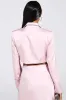 SOFIA CROPPED SATIN BLAZER sold by AKIRA