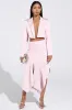 SOFIA CROPPED SATIN BLAZER sold by AKIRA