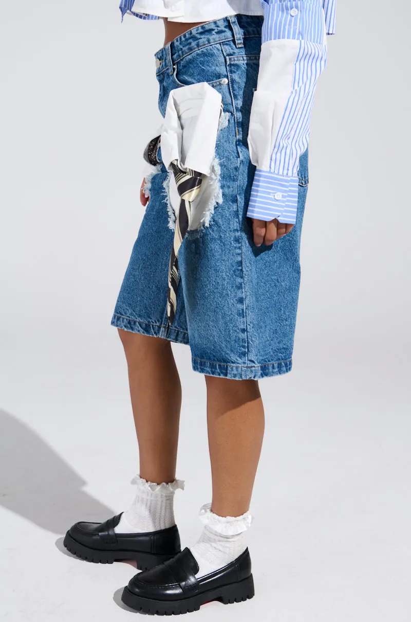 STANDING ON BUSINESS BERMUDA SHORT sold by AKIRA product image thumbnail 4