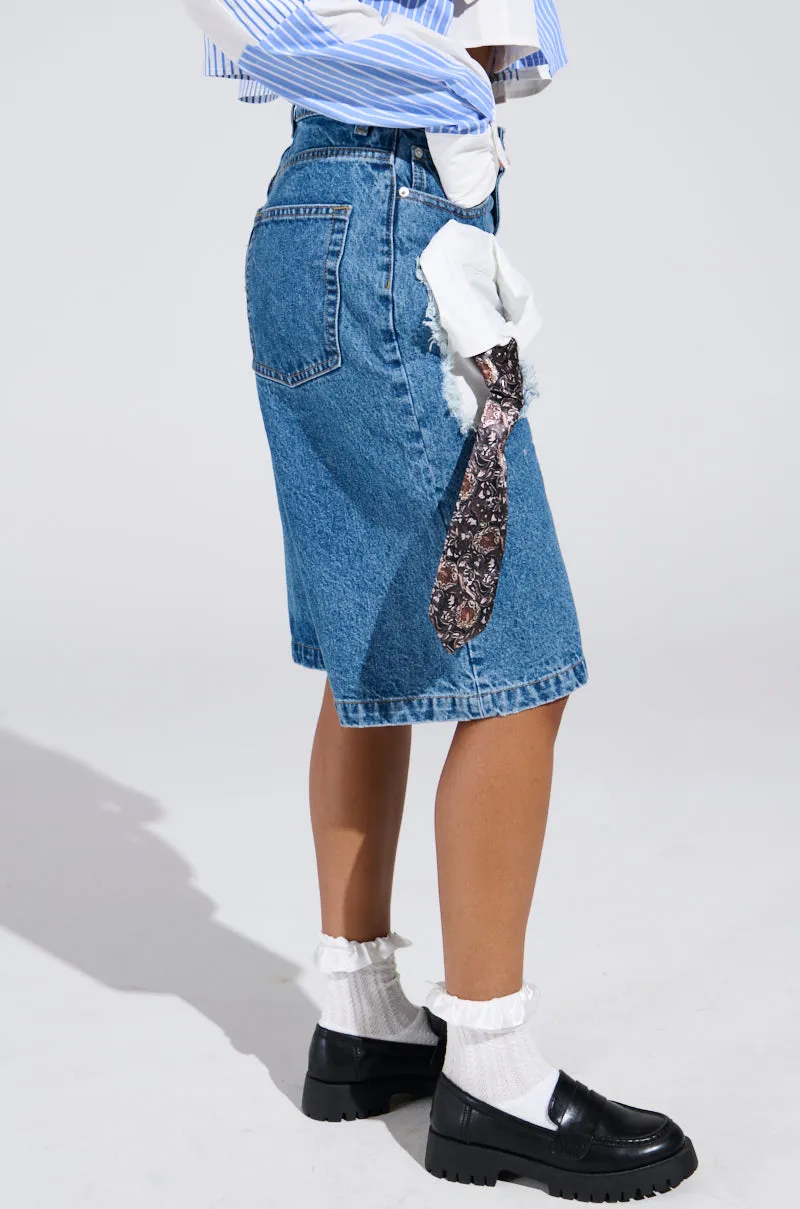 STANDING ON BUSINESS BERMUDA SHORT sold by AKIRA product image thumbnail 3