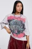 PRIMAL FURY CROPPED GRAPHIC SWEATSHIRT sold by AKIRA