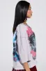 PRIMAL FURY CROPPED GRAPHIC SWEATSHIRT sold by AKIRA
