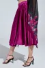 SPIN ME AROUND MIDI SKIRT sold by AKIRA
