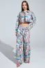 FEMALE FANTASY PRINTED DENIM PANTS sold by AKIRA